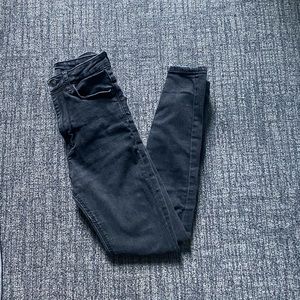 Black wash Zara skinny jeans